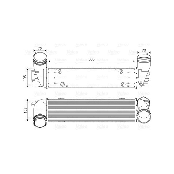 Intercooler Valeo 818342 VALEO Intercooler Valeo 818342 VALEO