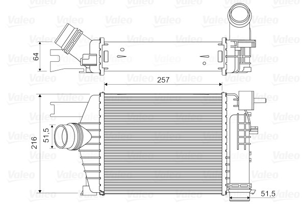 Intercooler Valeo 818343 VALEO