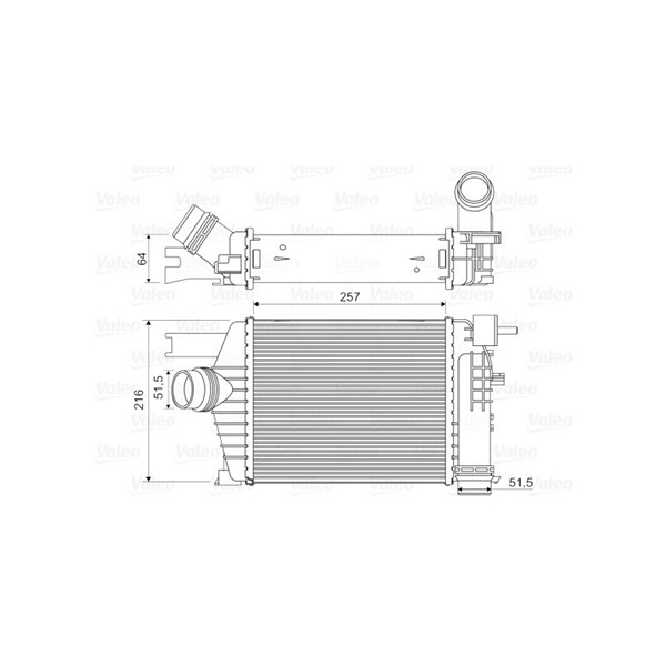 Intercooler Valeo 818343 VALEO