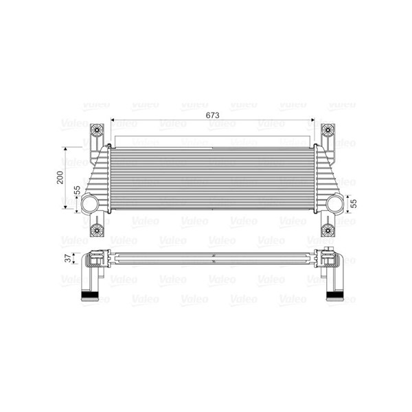 Intercooler Valeo 818352 VALEO