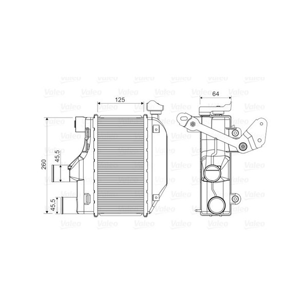 Intercooler Valeo 818362 VALEO Intercooler Valeo 818362 VALEO