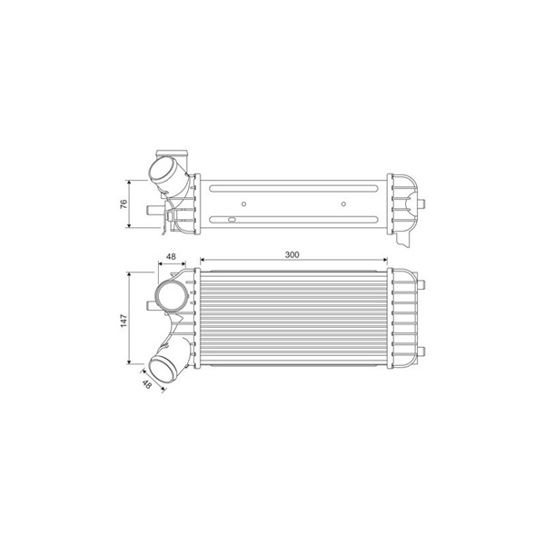 Intercooler Valeo 818365 VALEO