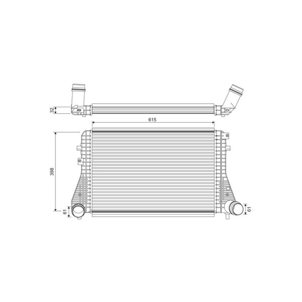 Intercooler Valeo 818372 VALEO