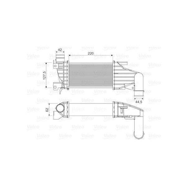 Intercooler Valeo 818555 VALEO