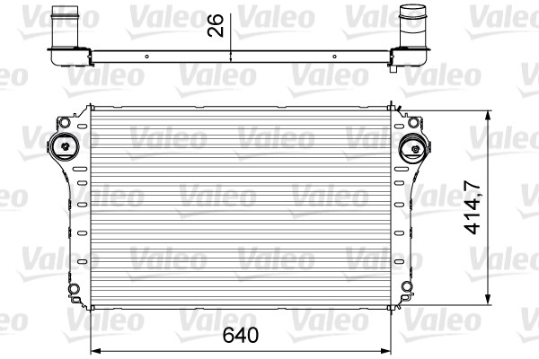 Intercooler Valeo 818568 VALEO Intercooler Valeo 818568 VALEO