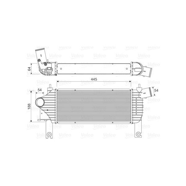 Intercooler Valeo 818608 VALEO