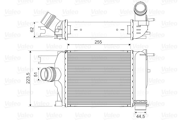 Intercooler Valeo 818609 VALEO