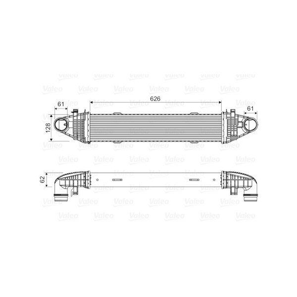 Intercooler Valeo 818616 VALEO Intercooler Valeo 818616 VALEO
