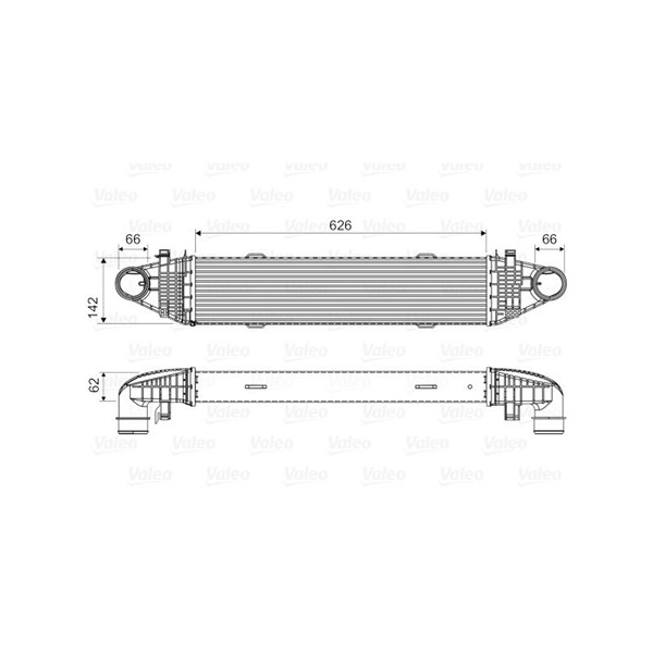 Intercooler Valeo 818617 VALEO Intercooler Valeo 818617 VALEO