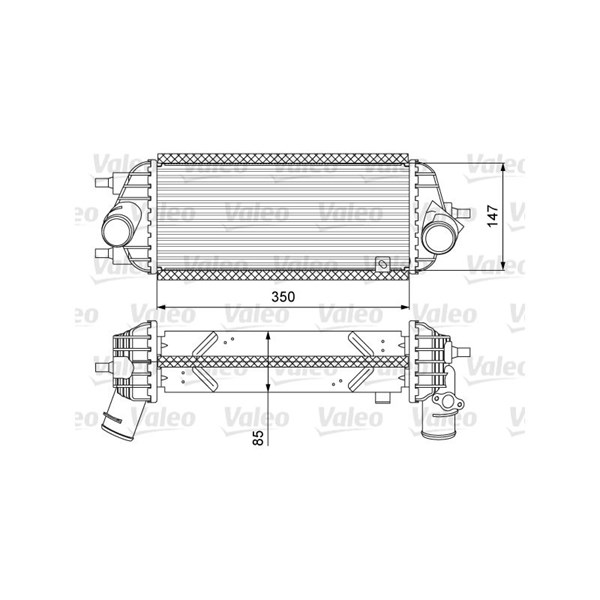 Intercooler Valeo 818626 VALEO Intercooler Valeo 818626 VALEO