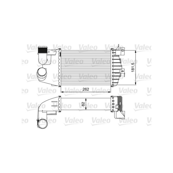 Intercooler Valeo 818627 VALEO