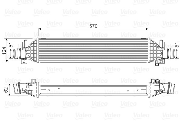 Intercooler Valeo 818629 VALEO