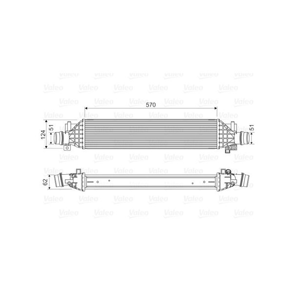 Intercooler Valeo 818629 VALEO Intercooler Valeo 818629 VALEO