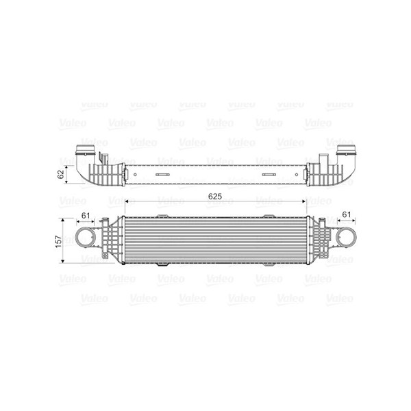 Intercooler Valeo 818631 VALEO