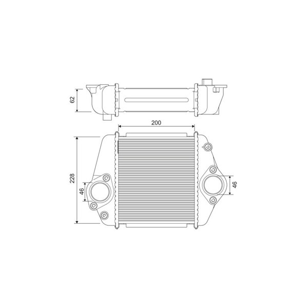 Intercooler Valeo 822901 VALEO