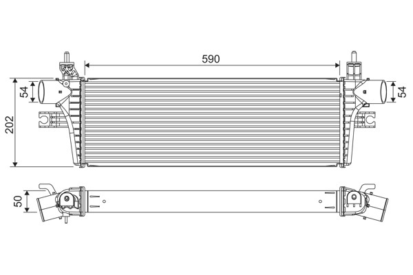 Intercooler Valeo 822918 VALEO
