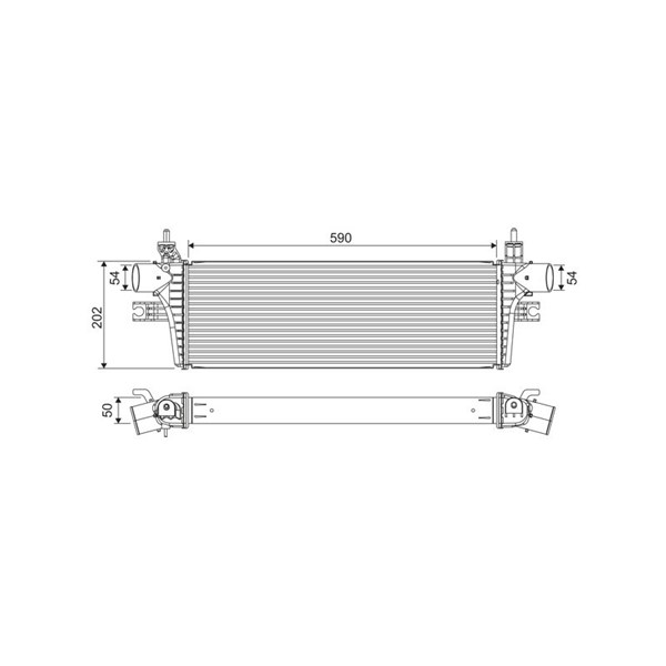 Intercooler Valeo 822918 VALEO