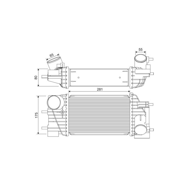 Intercooler Valeo 822919 VALEO