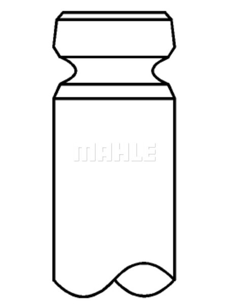 Avgasventil, Avgas-/utsläppssidan Mahle 640 VA 31147 000 MAHLE