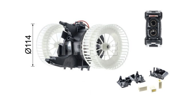 Kupéfläkt 12V Mahle BEHR *** PREMIUM LINE *** AB 133 000P MAHLE