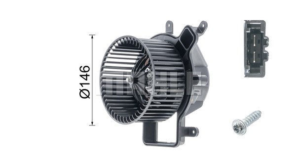 Kupéfläkt 12V Mahle BEHR *** PREMIUM LINE *** AB 137 000P MAHLE