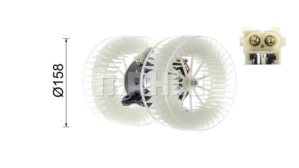 Kupéfläkt 12V Mahle BEHR *** PREMIUM LINE *** AB 40 000P MAHLE Kupéfläkt 12V Mahle BEHR *** PREMIUM LINE *** AB 40 000P MAHLE