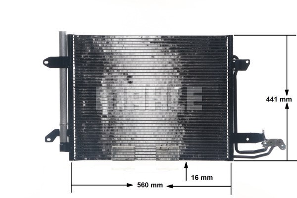 Kondensor, klimatanläggning Mahle Behr AC 325 000S MAHLE