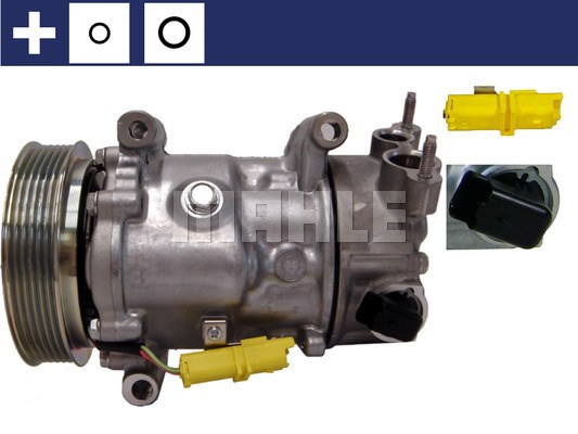 Kompressor, klimatanläggning 12V Mahle Behr ACP 14 000S MAHLE