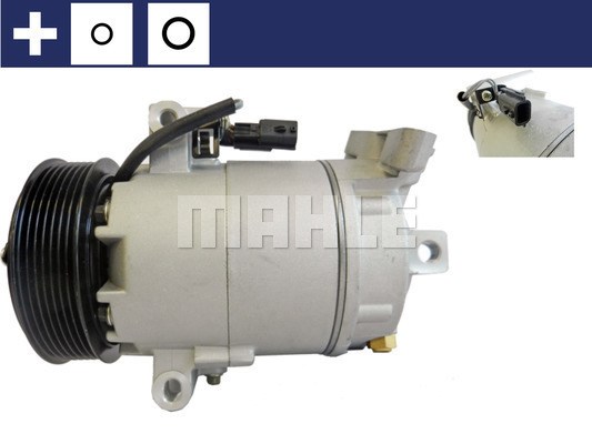 Kompressor, klimatanläggning 12V Mahle Behr ACP 164 000S MAHLE