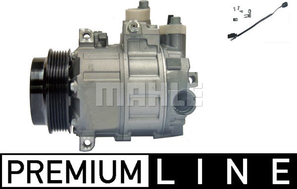 Kompressor, klimatanläggning 12V Mahle ACP 23 000P MAHLE