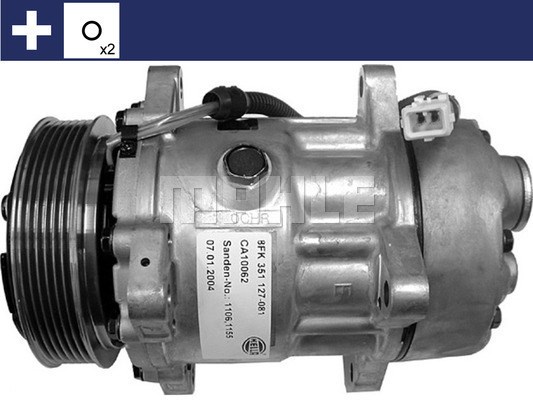 Kompressor, klimatanläggning 12V Mahle Behr ACP 360 000S MAHLE