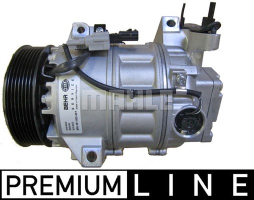 Kompressor, klimatanläggning 12V Mahle ACP 504 000P MAHLE