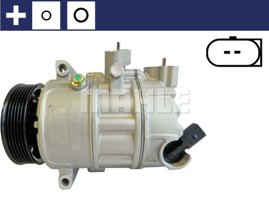 Kompressor, klimatanläggning 12V Mahle Behr ACP 6 000S MAHLE