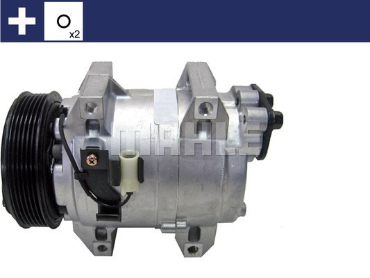 Kompressor, klimatanläggning 12V Mahle Behr ACP 67 000S MAHLE