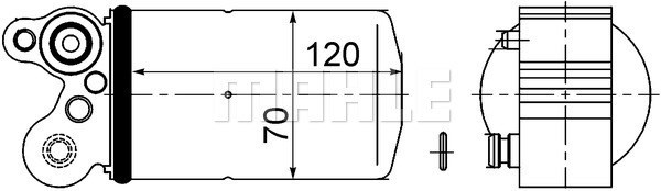 Torkfilter MAHLE