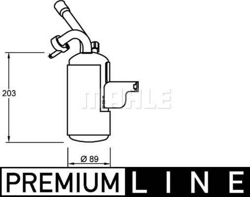 Torkfilter Mahle BEHR *** PREMIUM LINE *** AD 276 000P MAHLE