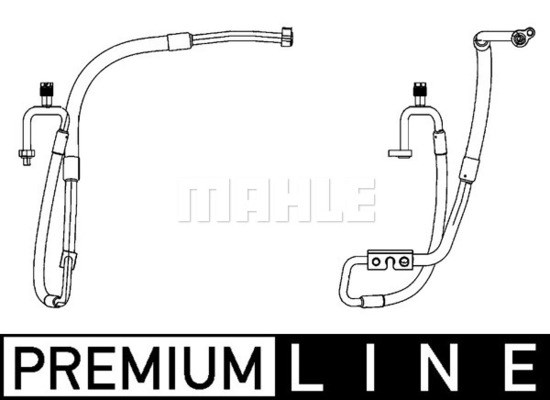 Varibelttrycksledning, klimatanläggning Mahle AP 114 000P MAHLE Varibelttrycksledning, klimatanläggning Mahle AP 114 000P MAHLE