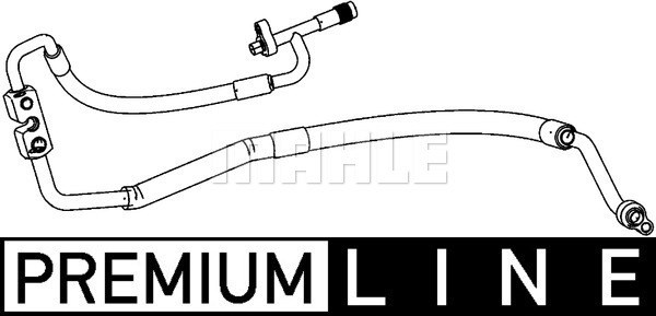 Varibelttrycksledning, klimatanläggning Mahle AP 115 000P MAHLE