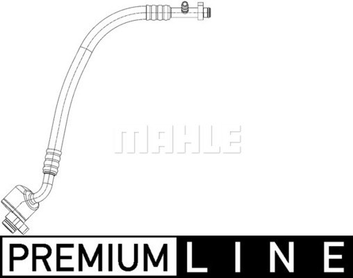 Lågtrycksledning, klimatanläggning Mahle AP 131 000P MAHLE