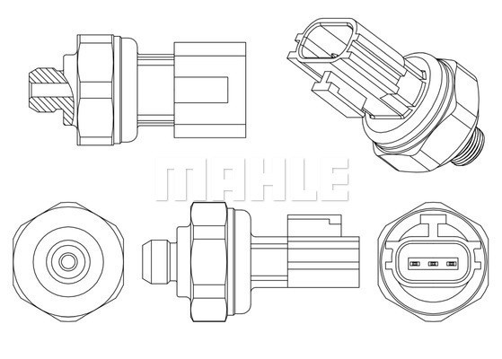 Tryckswitch, klimatanläggning Mahle ASE 11 000P MAHLE