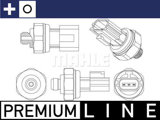 Tryckswitch, klimatanläggning Mahle ASE 11 000P MAHLE Tryckswitch, klimatanläggning Mahle ASE 11 000P MAHLE