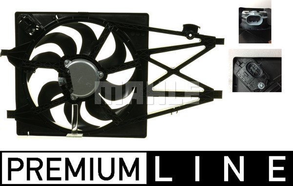 Fläkt, kylare Mahle BEHR *** PREMIUM LINE *** CFF 218 000P MAHLE