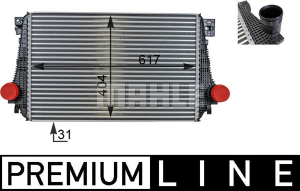 Intercooler Mahle BEHR *** PREMIUM LINE *** CI 27 000P MAHLE Intercooler Mahle BEHR *** PREMIUM LINE *** CI 27 000P MAHLE