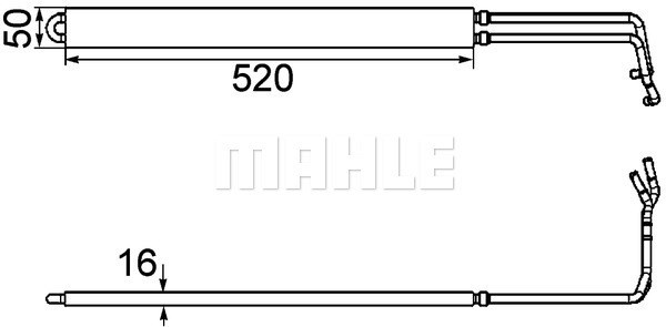 Oljekylare, styrning Mahle BEHR *** PREMIUM LINE *** CLC 103 000P MAHLE