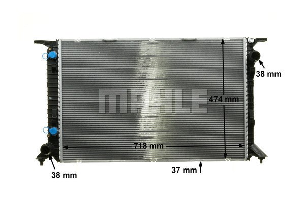 Kylare, motorkylning Mahle BEHR *** PREMIUM LINE *** CR 1133 000P MAHLE Kylare, motorkylning Mahle BEHR *** PREMIUM LINE *** CR 1133 000P MAHLE