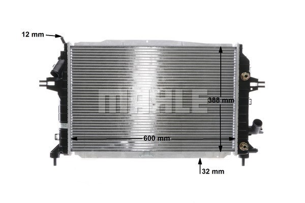 Kylare, motorkylning Mahle Behr CR 1857 000S MAHLE