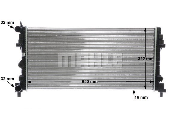 Kylare, motorkylning Mahle Behr CR 2081 000S MAHLE