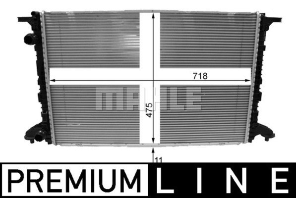 Kylare, motorkylning Mahle BEHR *** PREMIUM LINE *** CR 2177 000P MAHLE