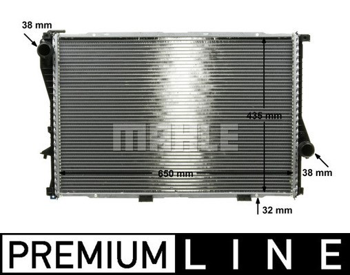 Kylare, motorkylning Mahle BEHR *** PREMIUM LINE *** CR 295 000P MAHLE