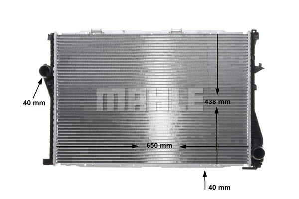 Kylare, motorkylning Mahle Behr CR 295 000S MAHLE Kylare, motorkylning Mahle Behr CR 295 000S MAHLE
